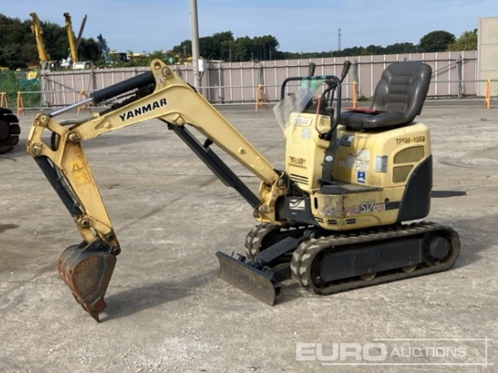 2014 Yanmar SV08-1A (S) - Miniekskavator: foto 1 2014 Yanmar SV08-1A (S) - Miniekskavator: foto 1