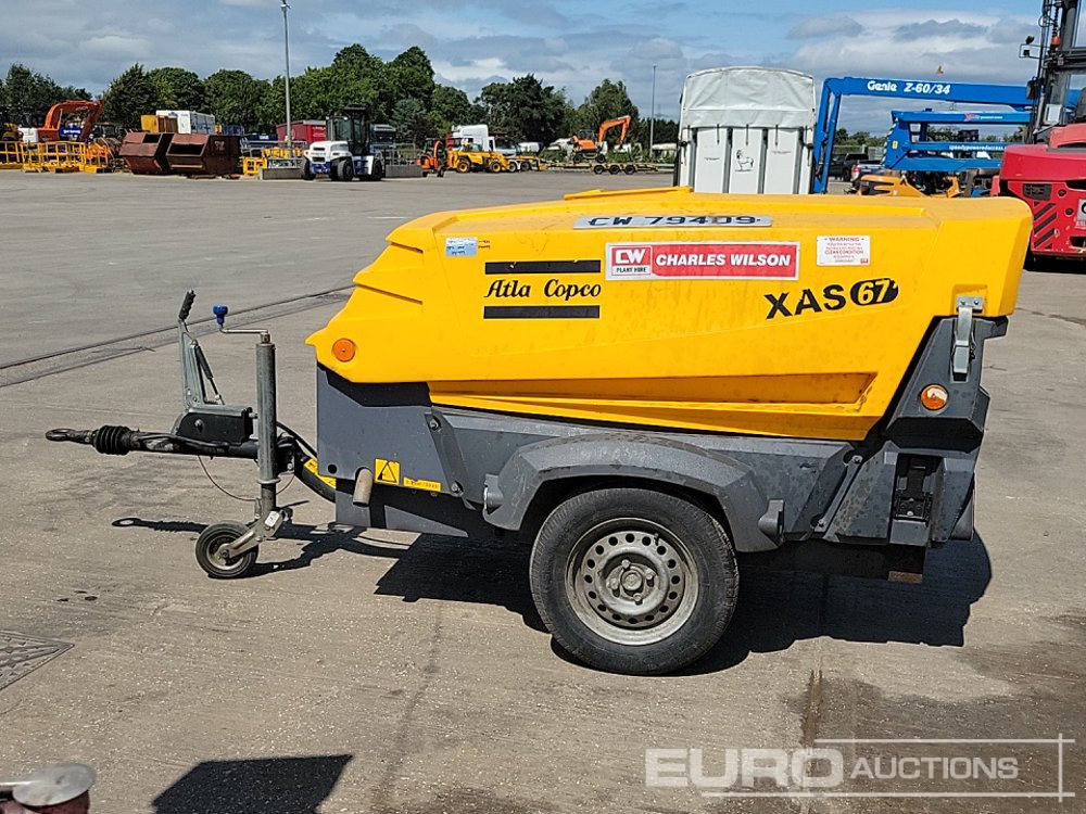 2015 Atlas Copco XAS67KD - Kompresor ajri: foto 2 2015 Atlas Copco XAS67KD - Kompresor ajri: foto 2