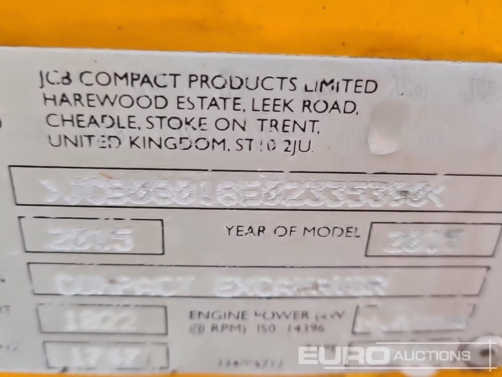 Miniekskavator 2015 JCB 8018CTS: foto 37 Miniekskavator 2015 JCB 8018CTS: foto 37