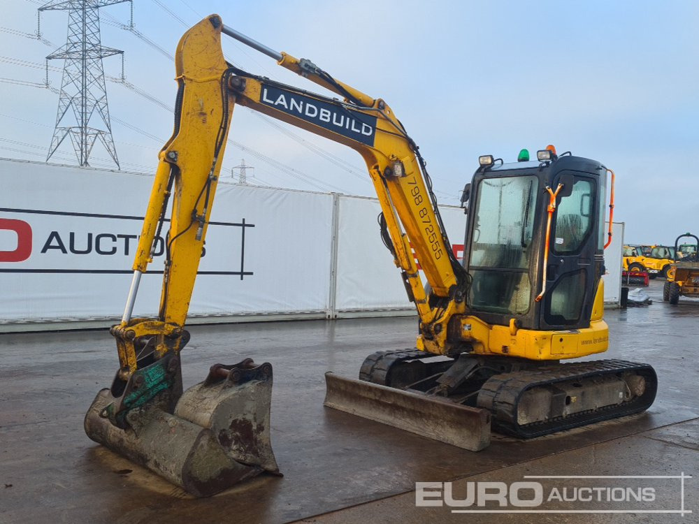 2015 Komatsu PC55MR-3 - Miniekskavator: foto 1 2015 Komatsu PC55MR-3 - Miniekskavator: foto 1