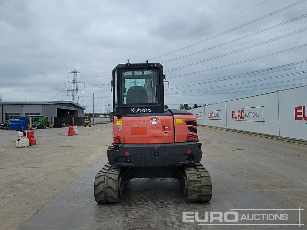 2015 Kubota U55-4 - Miniekskavator: foto 4 2015 Kubota U55-4 - Miniekskavator: foto 4