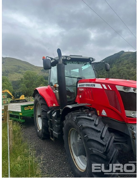 2015 Massey Ferguson 7624 - Traktor: foto 3 2015 Massey Ferguson 7624 - Traktor: foto 3