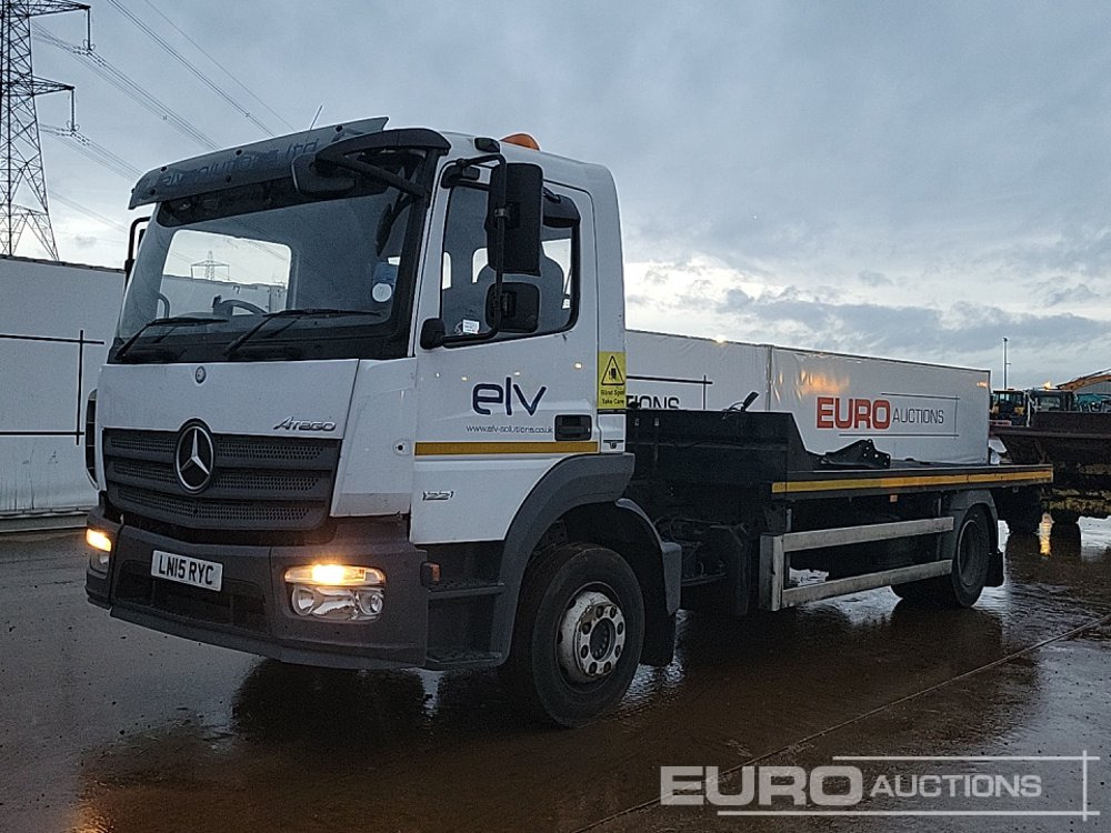 2015 Mercedes Atego 1221 - Kamion me karroceri të hapur: foto 1 2015 Mercedes Atego 1221 - Kamion me karroceri të hapur: foto 1