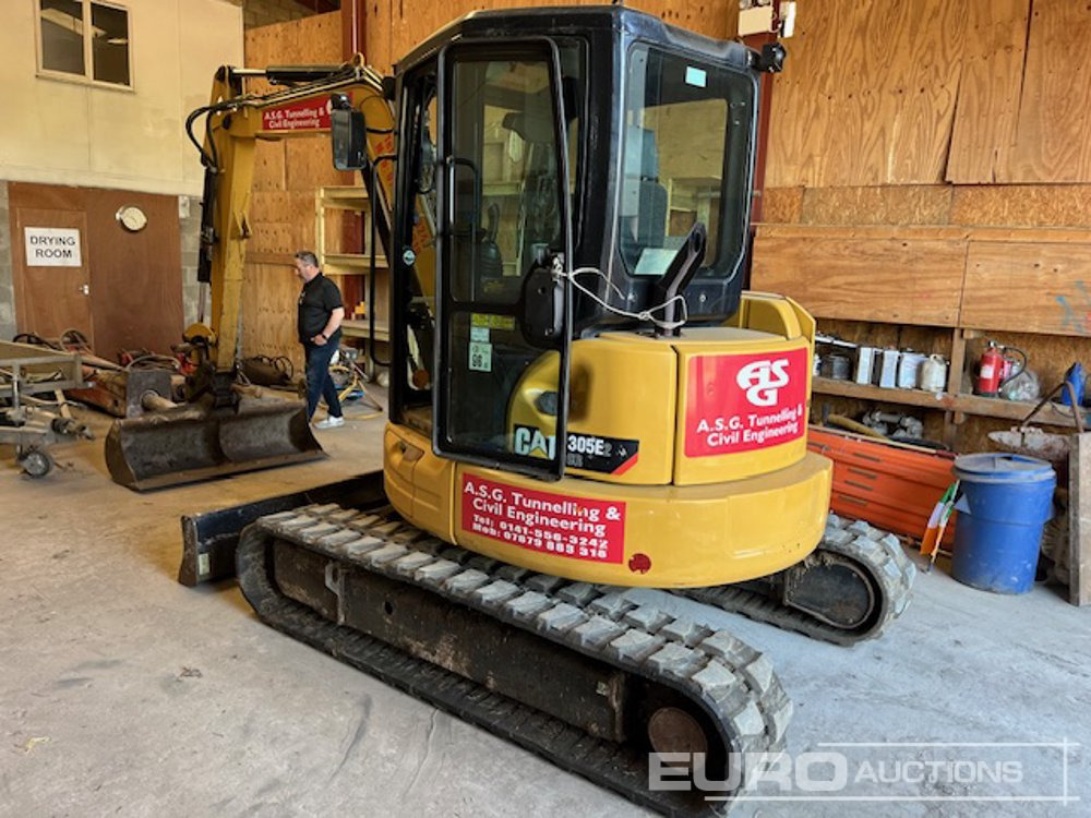 2016 CAT 305E2 - Miniekskavator: foto 3 2016 CAT 305E2 - Miniekskavator: foto 3