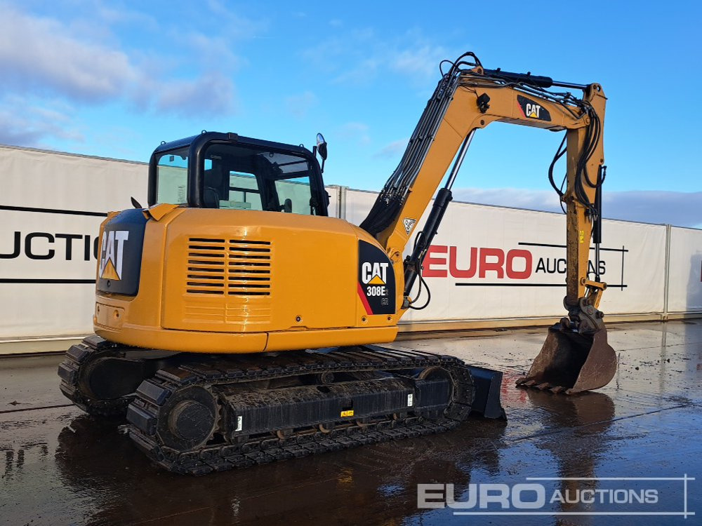2016 CAT 308E2 CR - Miniekskavator: foto 5 2016 CAT 308E2 CR - Miniekskavator: foto 5