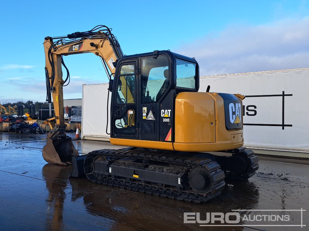 2016 CAT 308E2 CR - Miniekskavator: foto 3 2016 CAT 308E2 CR - Miniekskavator: foto 3