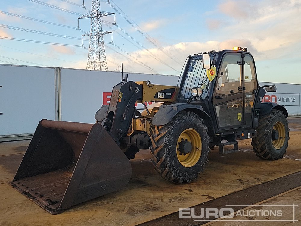 2016 CAT TH407C - Ekskavator teleskopik: foto 1 2016 CAT TH407C - Ekskavator teleskopik: foto 1