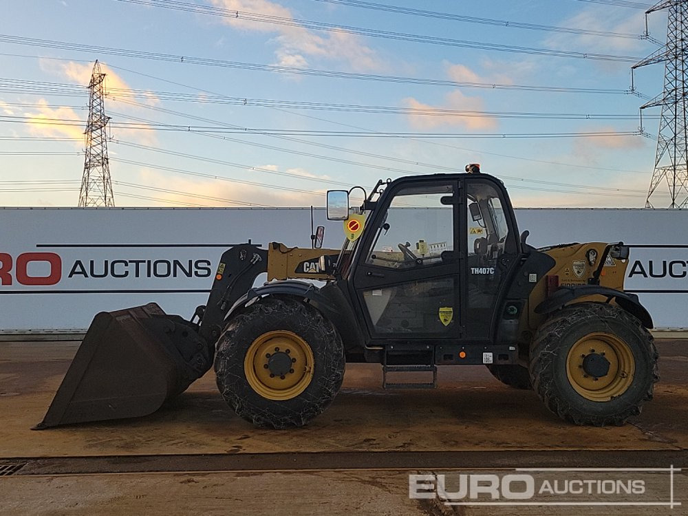 2016 CAT TH407C - Ekskavator teleskopik: foto 2 2016 CAT TH407C - Ekskavator teleskopik: foto 2