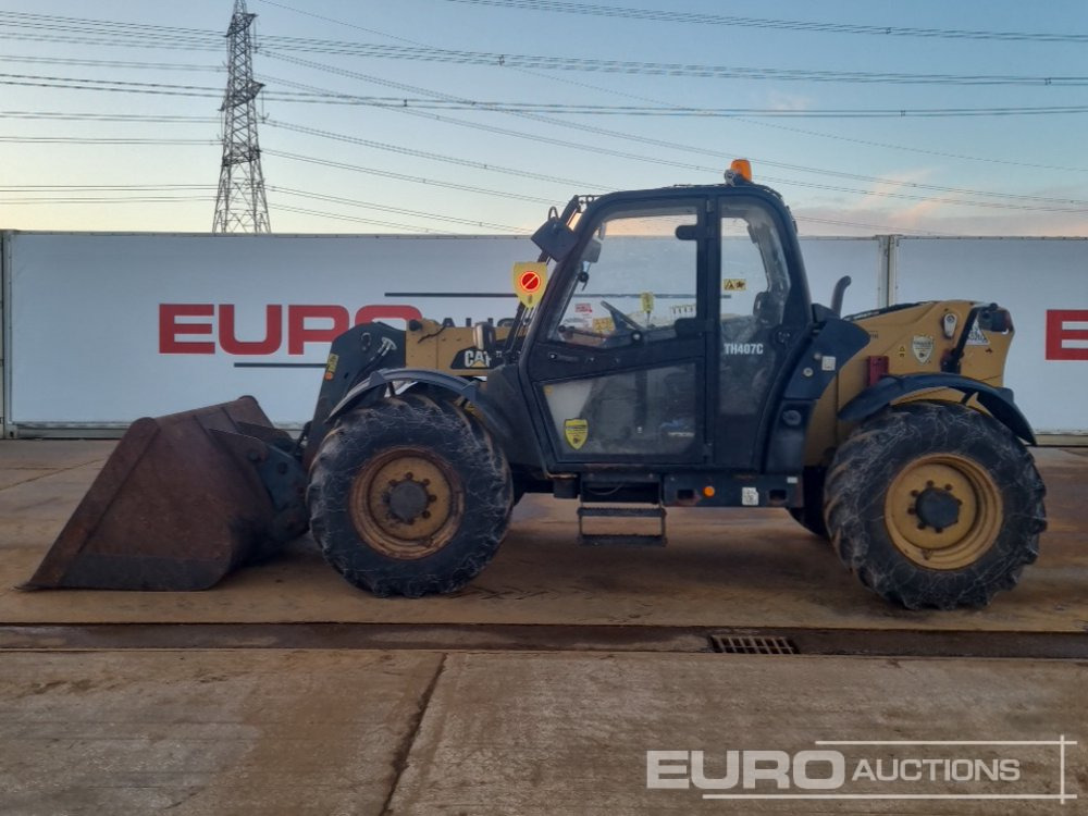 2016 CAT TH407C - Ekskavator teleskopik: foto 2 2016 CAT TH407C - Ekskavator teleskopik: foto 2