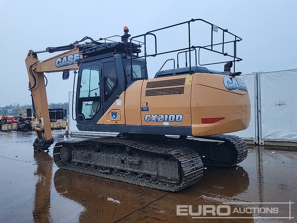 2016 Case CX210D - Ekskavator me zinxhirë: foto 3 2016 Case CX210D - Ekskavator me zinxhirë: foto 3