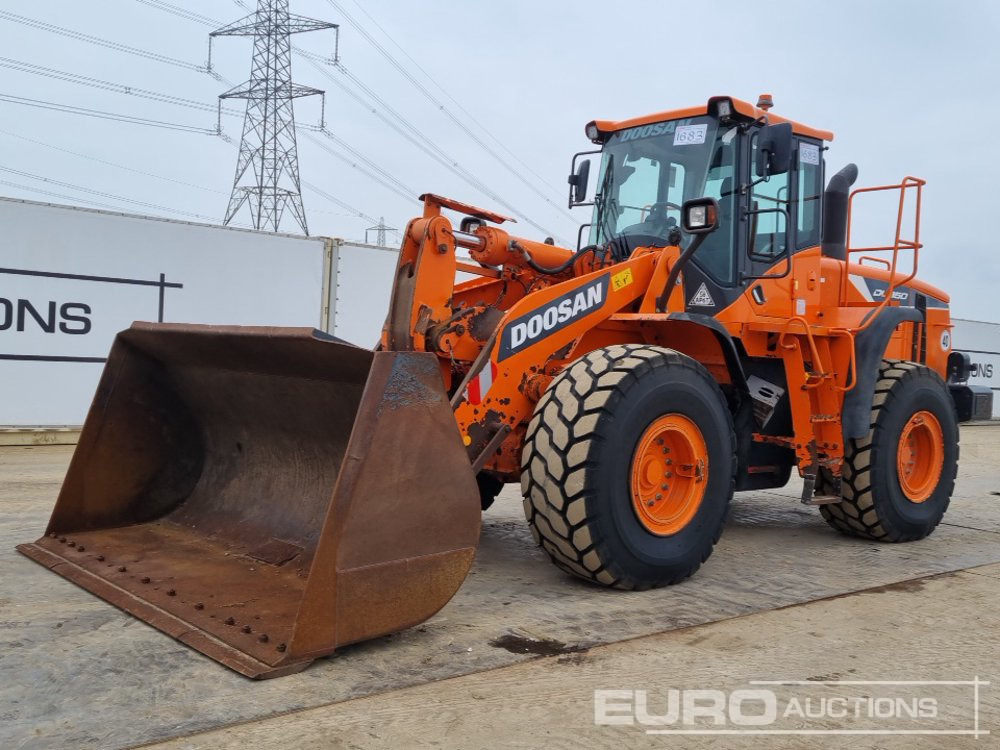 2016 Doosan DL350-5 - Fadrom me goma: foto 1 2016 Doosan DL350-5 - Fadrom me goma: foto 1
