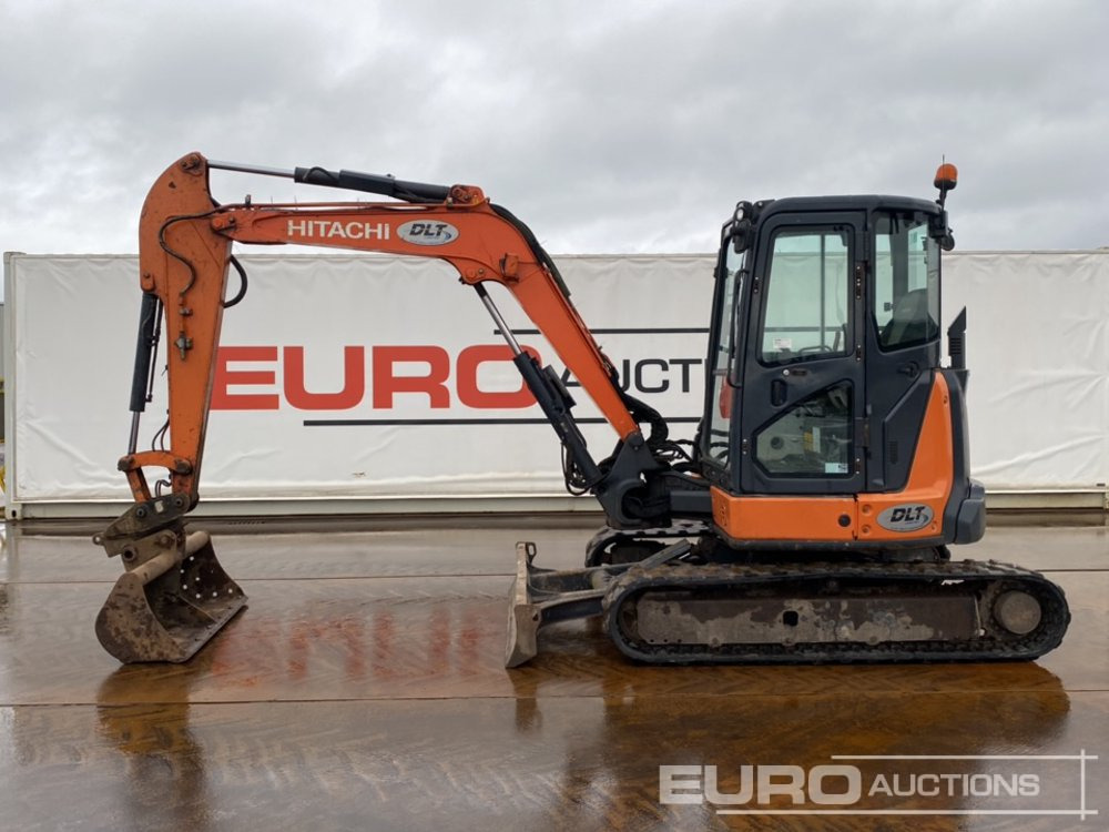 2016 Hitachi ZX55U-5A CLR - Miniekskavator: foto 2 2016 Hitachi ZX55U-5A CLR - Miniekskavator: foto 2