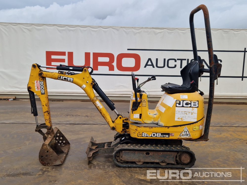 2016 JCB 8008CTS - Miniekskavator: foto 2 2016 JCB 8008CTS - Miniekskavator: foto 2