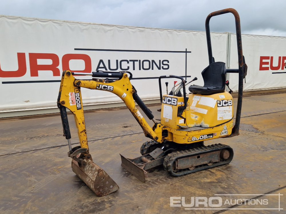 2016 JCB 8008CTS - Miniekskavator: foto 1 2016 JCB 8008CTS - Miniekskavator: foto 1