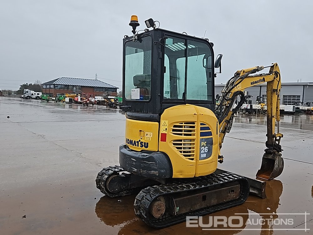 2016 Komatsu PC26MR-3 - Miniekskavator: foto 5 2016 Komatsu PC26MR-3 - Miniekskavator: foto 5