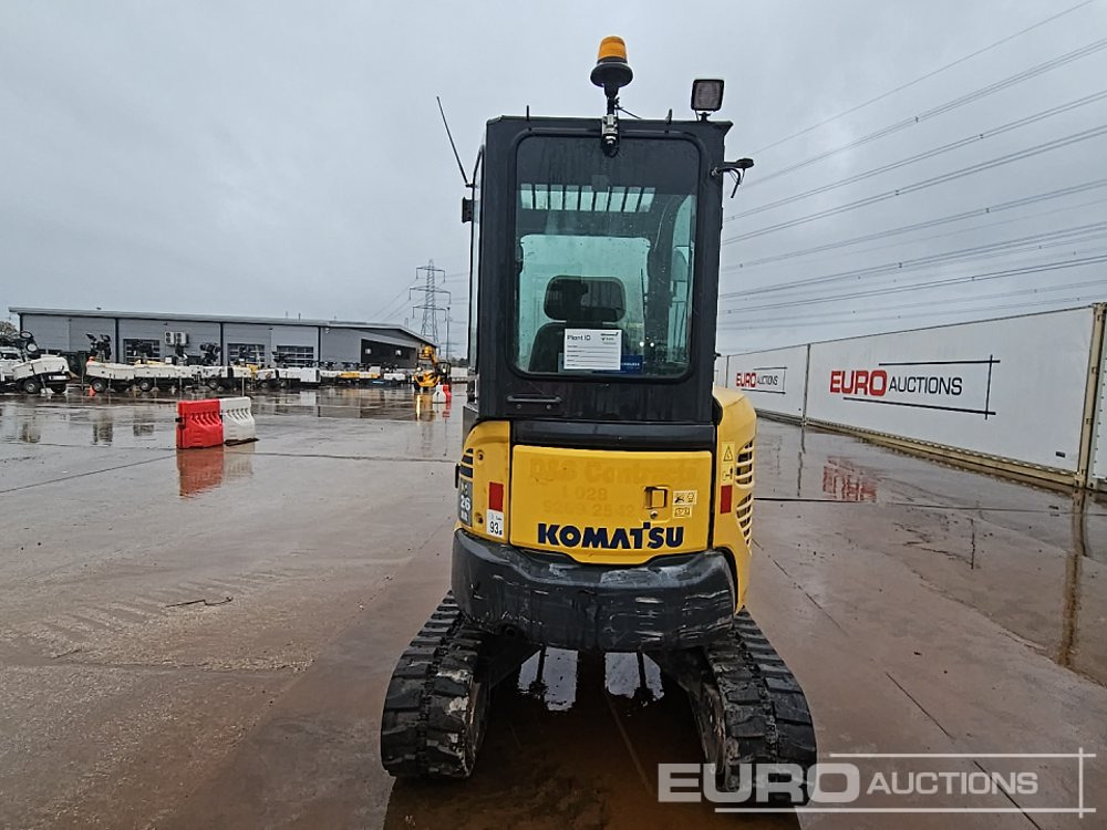 2016 Komatsu PC26MR-3 - Miniekskavator: foto 4 2016 Komatsu PC26MR-3 - Miniekskavator: foto 4