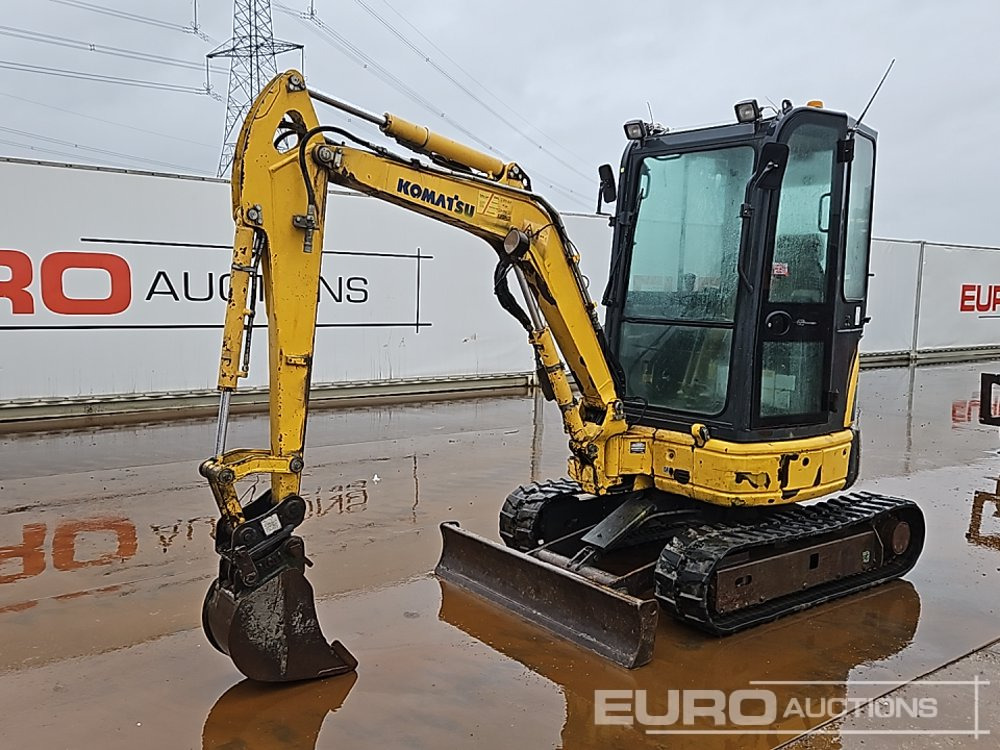 2016 Komatsu PC26MR-3 - Miniekskavator: foto 1 2016 Komatsu PC26MR-3 - Miniekskavator: foto 1