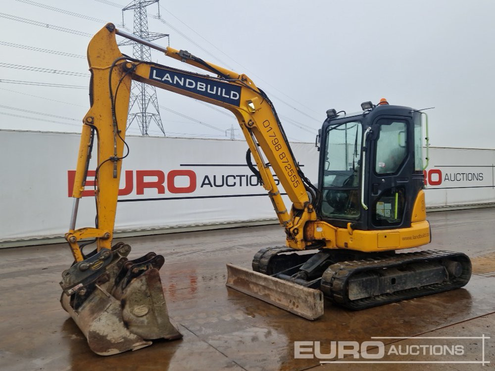 2016 Komatsu PC55MR-3 - Miniekskavator: foto 1 2016 Komatsu PC55MR-3 - Miniekskavator: foto 1