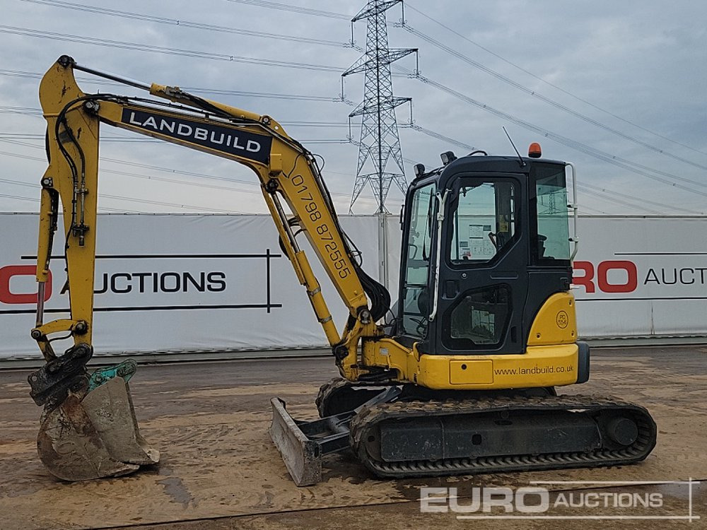 2016 Komatsu PC55MR-3 - Miniekskavator: foto 2 2016 Komatsu PC55MR-3 - Miniekskavator: foto 2