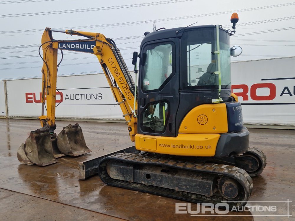 2016 Komatsu PC55MR-3 - Miniekskavator: foto 3 2016 Komatsu PC55MR-3 - Miniekskavator: foto 3
