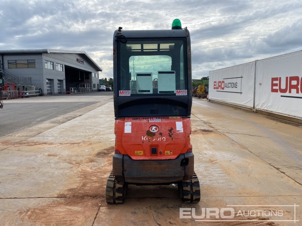 2016 Kubota KX016-4 - Miniekskavator: foto 4 2016 Kubota KX016-4 - Miniekskavator: foto 4