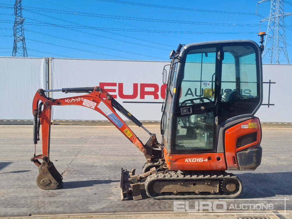 2016 Kubota KX016-4 - Miniekskavator: foto 2 2016 Kubota KX016-4 - Miniekskavator: foto 2