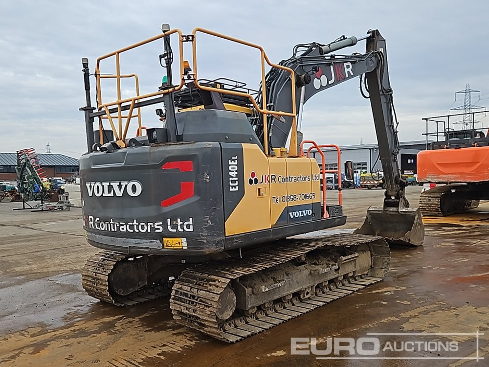 2016 Volvo EC140EL - Ekskavator me zinxhirë: foto 5 2016 Volvo EC140EL - Ekskavator me zinxhirë: foto 5