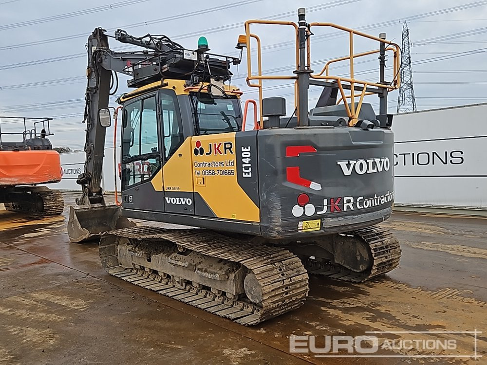 2016 Volvo EC140EL - Ekskavator me zinxhirë: foto 3 2016 Volvo EC140EL - Ekskavator me zinxhirë: foto 3