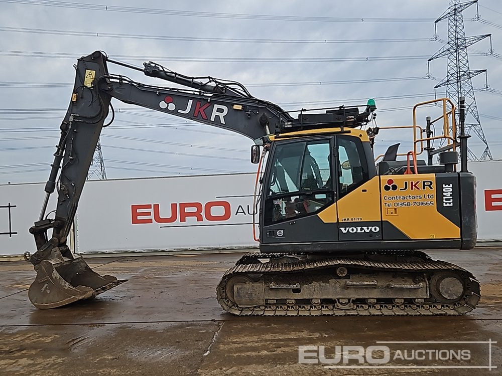 2016 Volvo EC140EL - Ekskavator me zinxhirë: foto 2 2016 Volvo EC140EL - Ekskavator me zinxhirë: foto 2