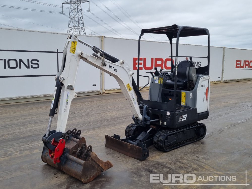 2017 Bobcat E19 - Miniekskavator: foto 1 2017 Bobcat E19 - Miniekskavator: foto 1
