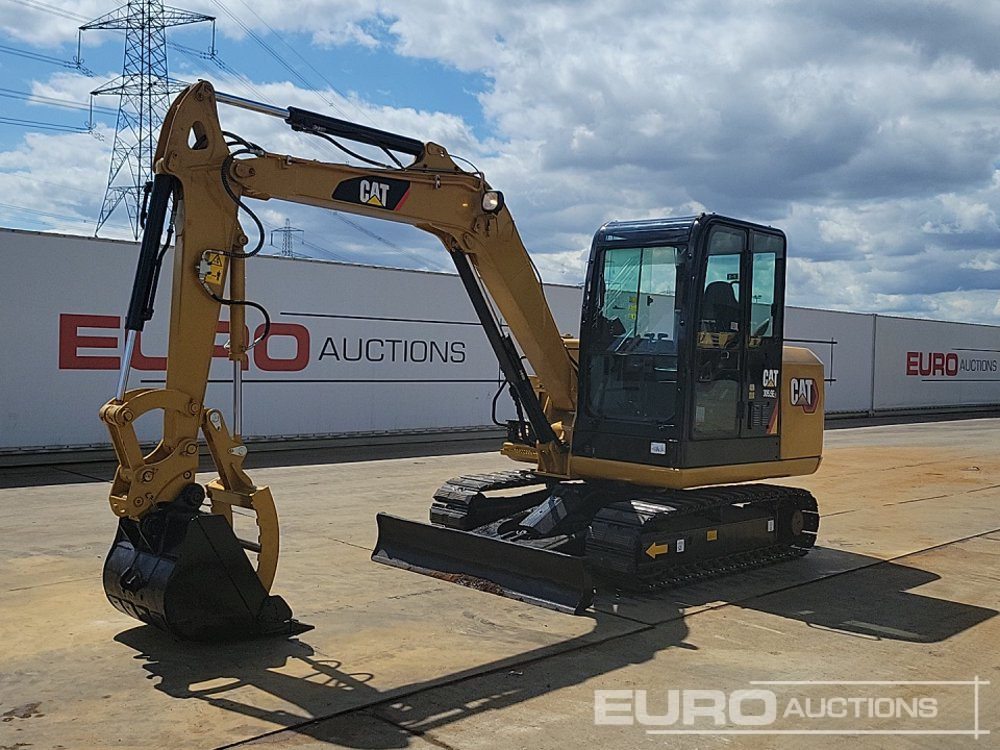 2017 CAT 305.5E2 - Miniekskavator: foto 1 2017 CAT 305.5E2 - Miniekskavator: foto 1