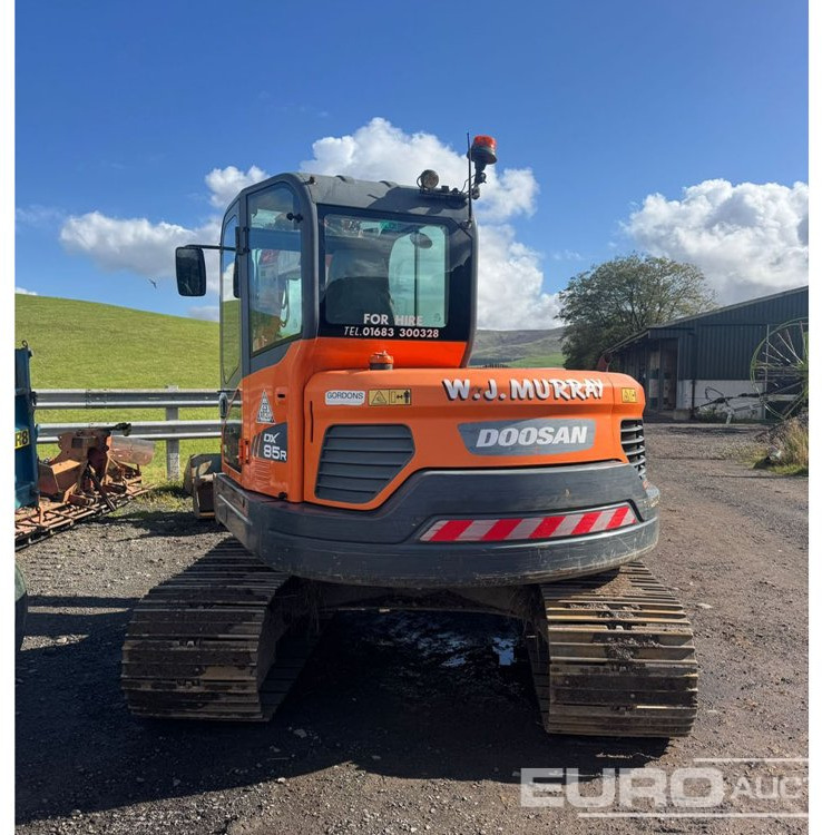 2017 Doosan DX85R-3 - Miniekskavator: foto 3 2017 Doosan DX85R-3 - Miniekskavator: foto 3
