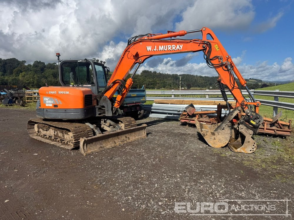 2017 Doosan DX85R-3 - Miniekskavator: foto 4 2017 Doosan DX85R-3 - Miniekskavator: foto 4
