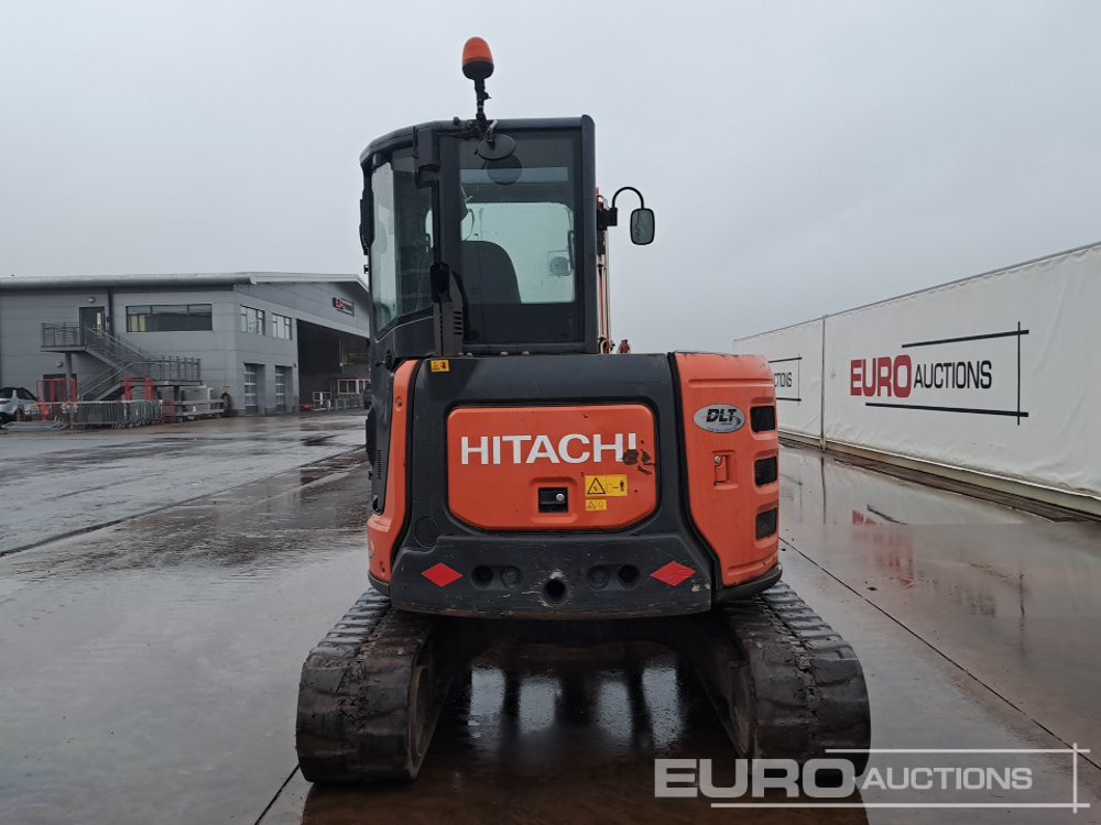 2017 Hitachi ZX55U-5A CLR - Miniekskavator: foto 4 2017 Hitachi ZX55U-5A CLR - Miniekskavator: foto 4