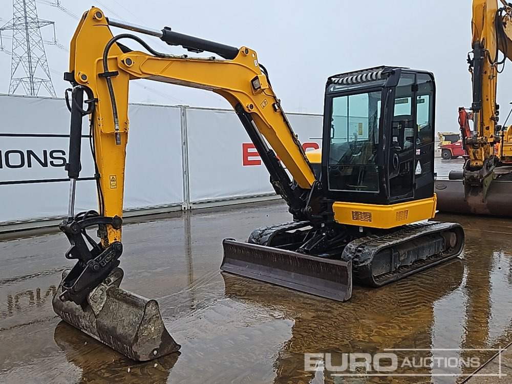 2017 JCB 55Z-1 - Miniekskavator: foto 1 2017 JCB 55Z-1 - Miniekskavator: foto 1