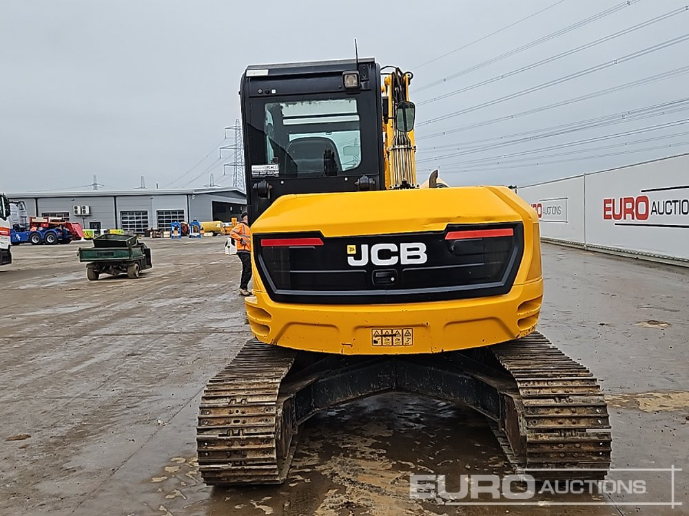 2017 JCB 85Z-1 - Miniekskavator: foto 4 2017 JCB 85Z-1 - Miniekskavator: foto 4