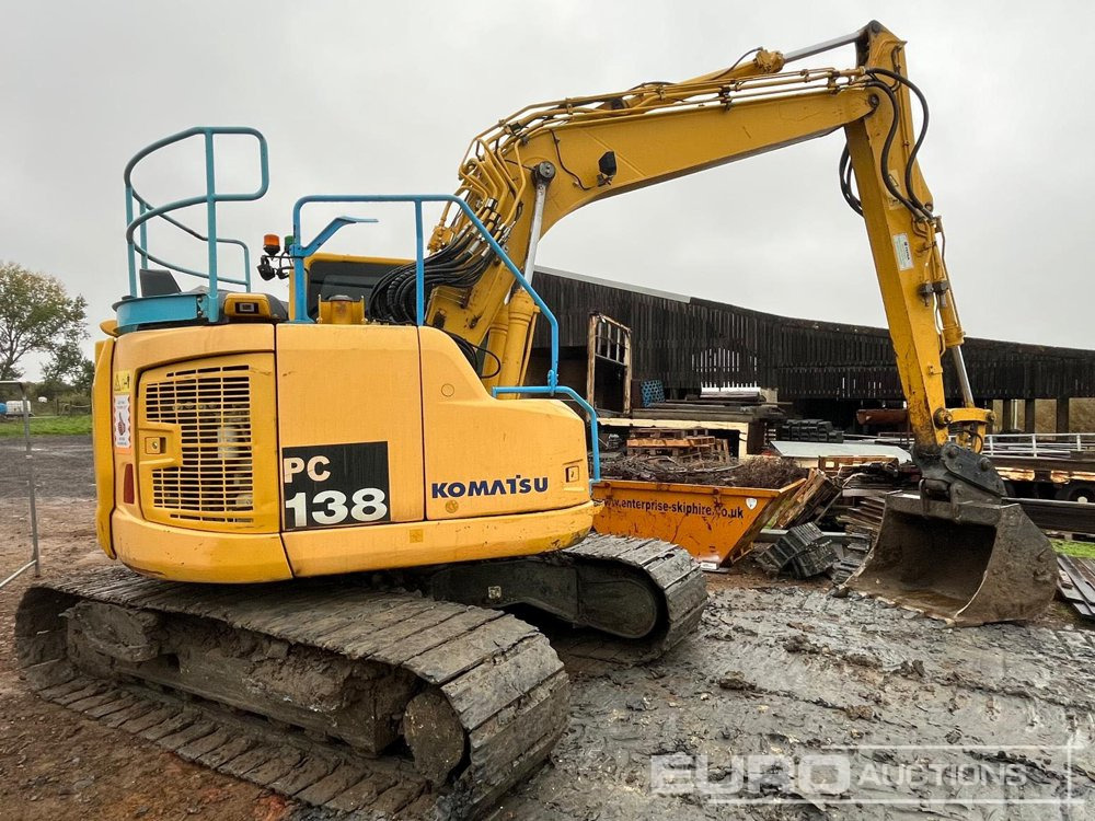 2017 Komatsu PC138US-11 - Ekskavator me zinxhirë: foto 2 2017 Komatsu PC138US-11 - Ekskavator me zinxhirë: foto 2