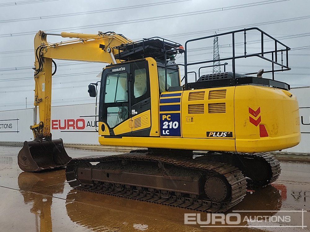 2017 Komatsu PC210LC-10 - Ekskavator me zinxhirë: foto 3 2017 Komatsu PC210LC-10 - Ekskavator me zinxhirë: foto 3
