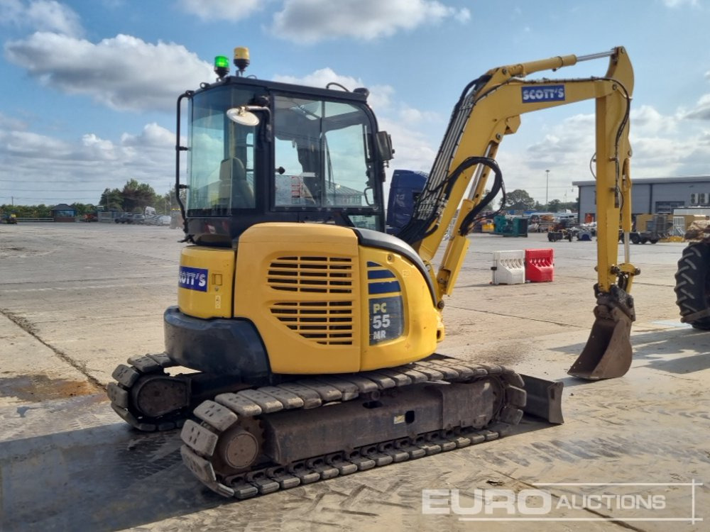 2017 Komatsu PC55MR-3 - Miniekskavator: foto 5 2017 Komatsu PC55MR-3 - Miniekskavator: foto 5