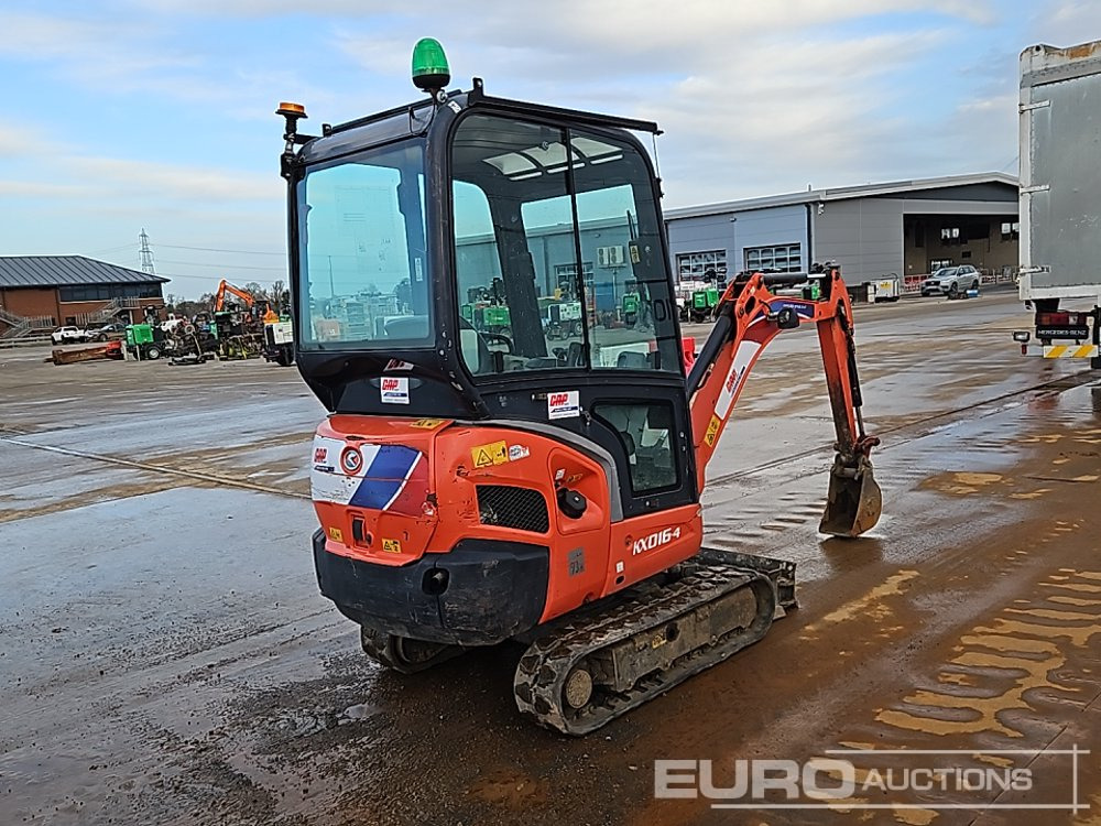 2017 Kubota KX016-4 - Miniekskavator: foto 5 2017 Kubota KX016-4 - Miniekskavator: foto 5
