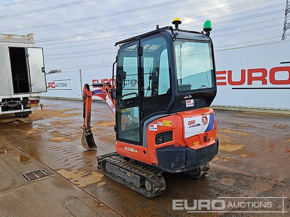 2017 Kubota KX016-4 - Miniekskavator: foto 3 2017 Kubota KX016-4 - Miniekskavator: foto 3