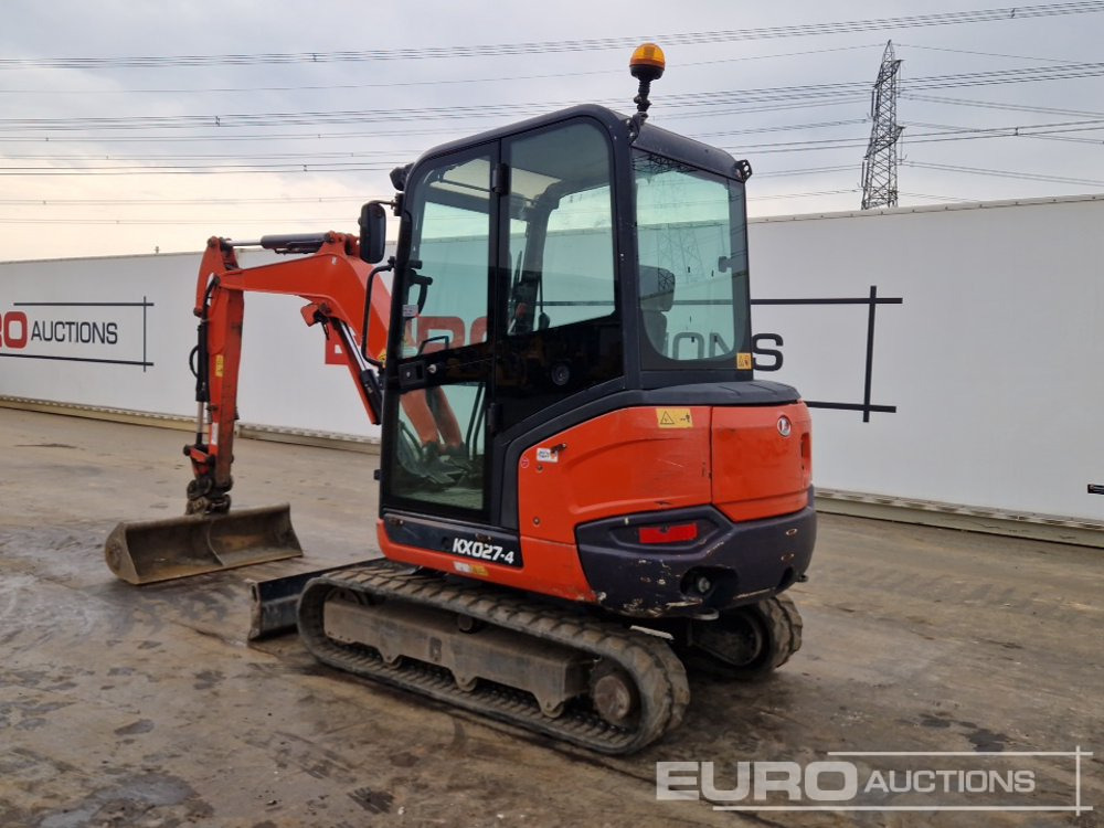 2017 Kubota KX027-4 - Miniekskavator: foto 3 2017 Kubota KX027-4 - Miniekskavator: foto 3