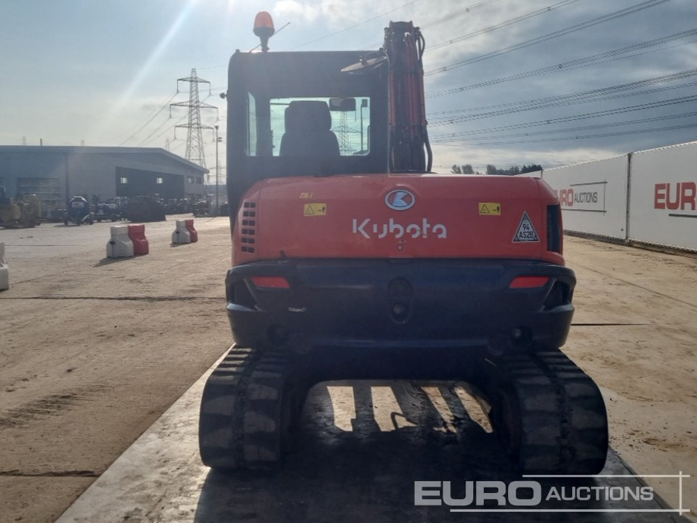 2017 Kubota KX080-4A - Miniekskavator: foto 4 2017 Kubota KX080-4A - Miniekskavator: foto 4