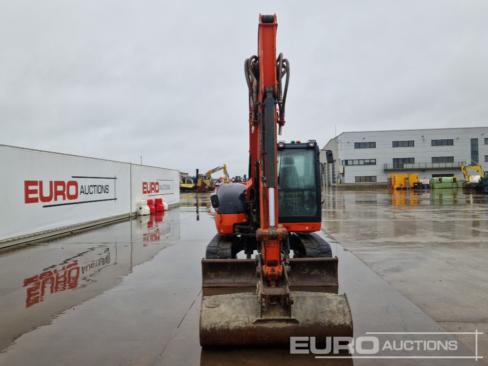 Miniekskavator 2017 Kubota KX080-4A: foto 8