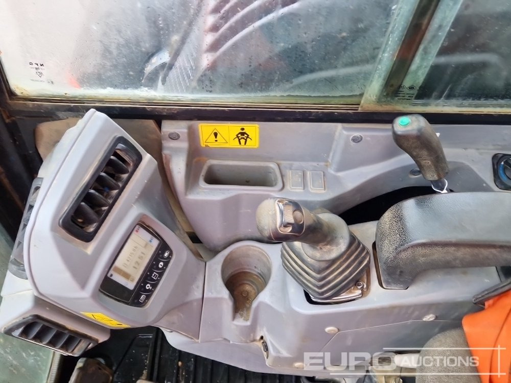 Miniekskavator 2017 Kubota KX080-4A: foto 42