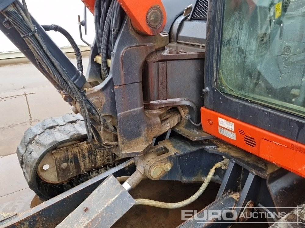 Miniekskavator 2017 Kubota KX080-4A: foto 17