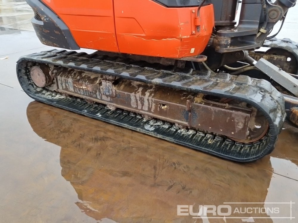 Miniekskavator 2017 Kubota KX080-4A: foto 16