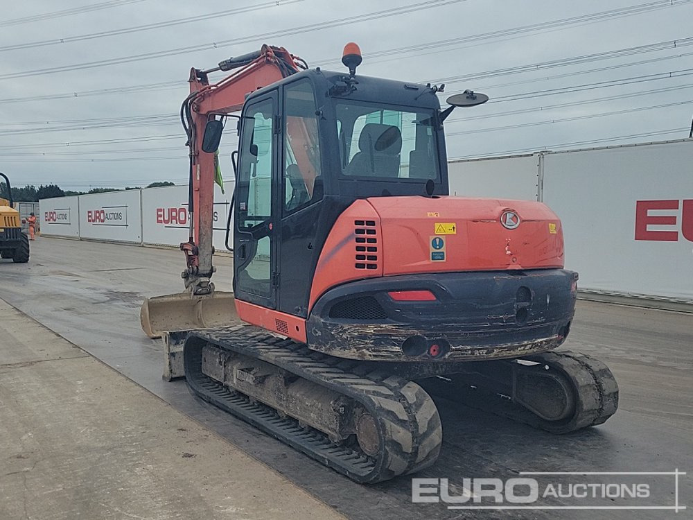 2017 Kubota KX080-4A - Miniekskavator: foto 3 2017 Kubota KX080-4A - Miniekskavator: foto 3
