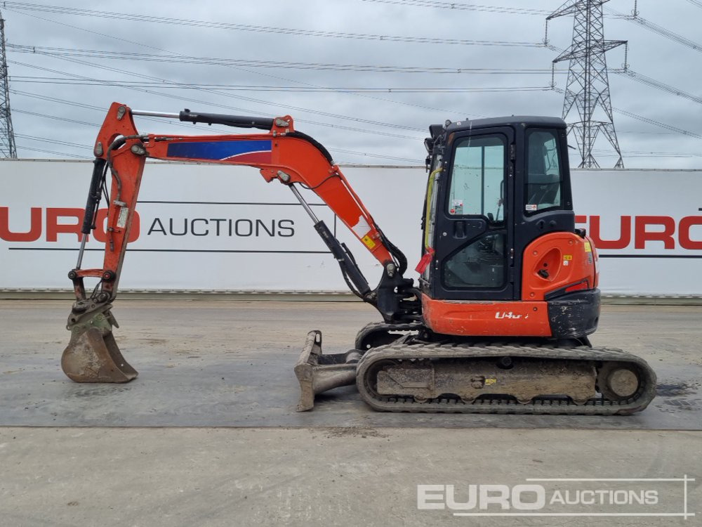 2017 Kubota U48-4 - Miniekskavator: foto 2 2017 Kubota U48-4 - Miniekskavator: foto 2