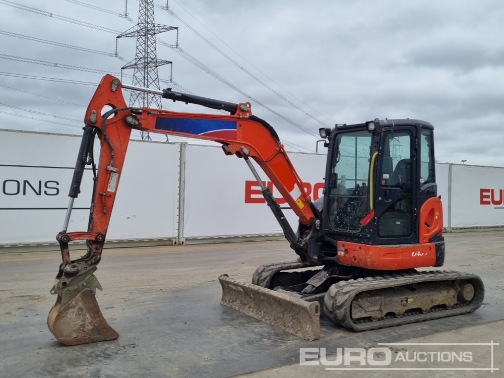 2017 Kubota U48-4 - Miniekskavator: foto 1 2017 Kubota U48-4 - Miniekskavator: foto 1
